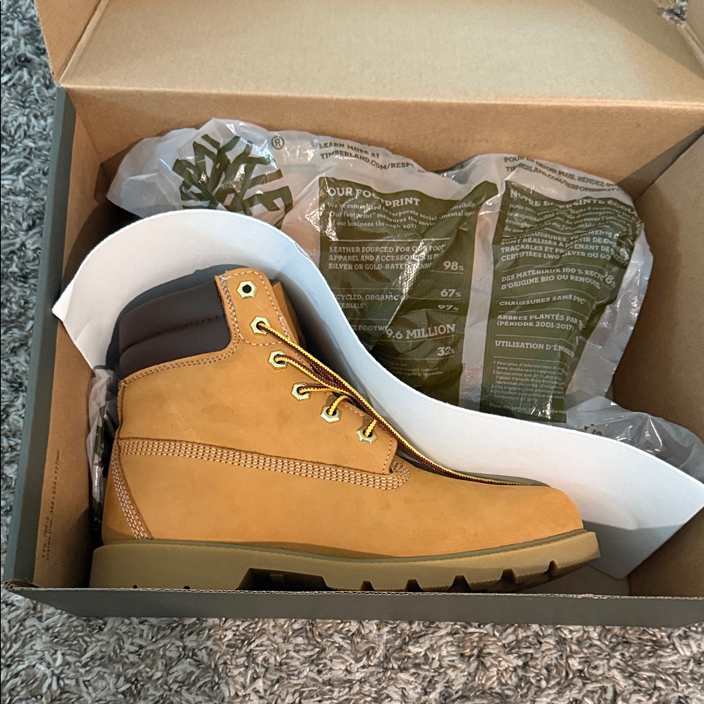 Timberland Wheat Nubuck Boots